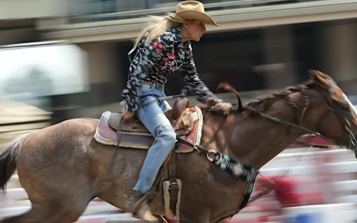 Texas Hall of Fame Barrel Racer Angela Ganter
