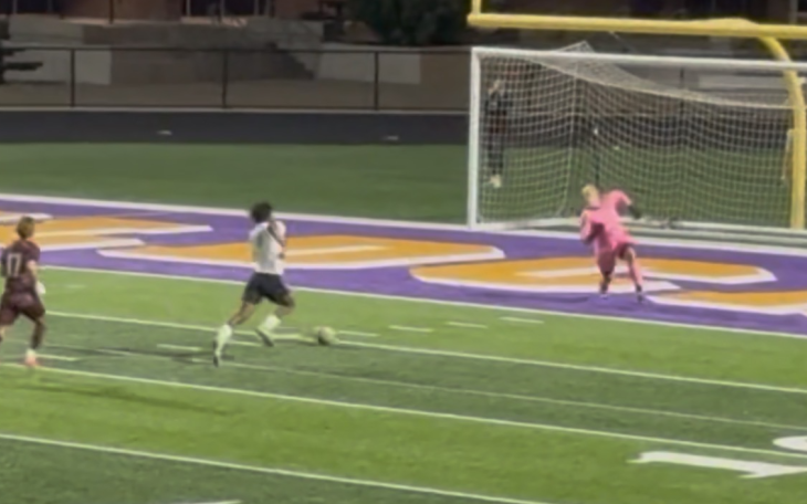 Brownwood's Hudson Fry goes to secure a save against Lake Worth