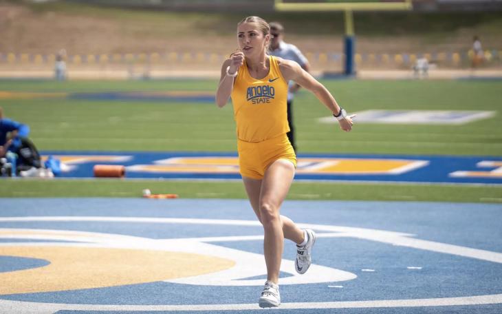 Angelo State's Kylie Frush
