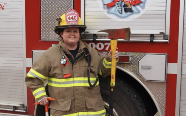 Former Cisco Firefighter Christine Woolverton