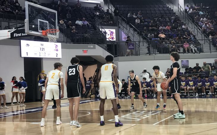 Water Valley's Landon Lacy shoots a free throw against Munday during their regional final Friday, March 6, 2026.