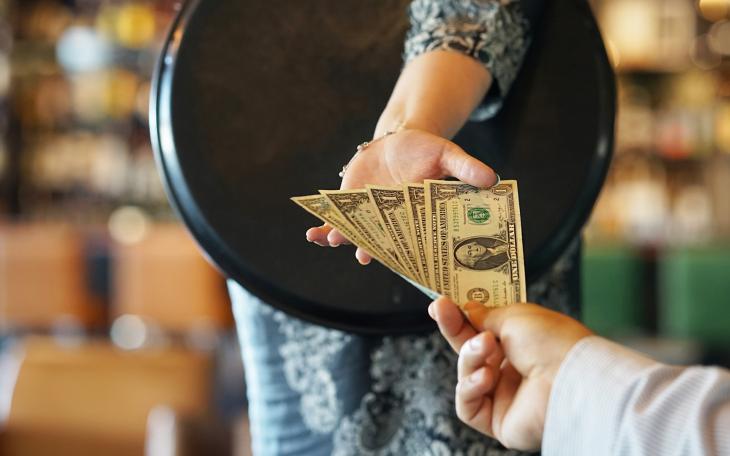 Tipping Waitstaff image