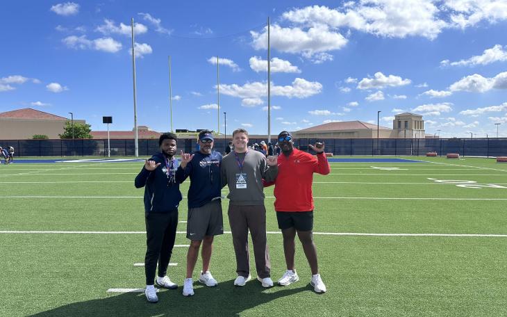 San Angelo Central offensive lineman Ethan Boyd announced his fifth NCAA Division I college offer Wednesday from the University of Texas at San Antonio.