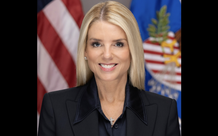 President Donald Trump announced the dismissal Thursday of Attorney General Pam Bondi, praising her performance even as he removed her from the post.