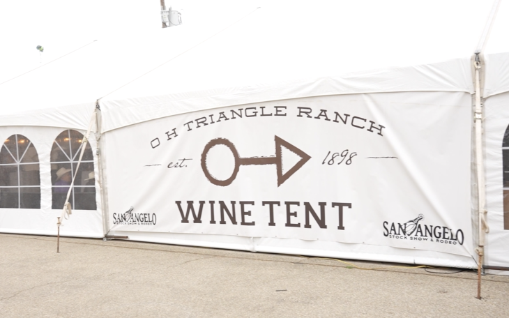 OH Triangle Wine Tent