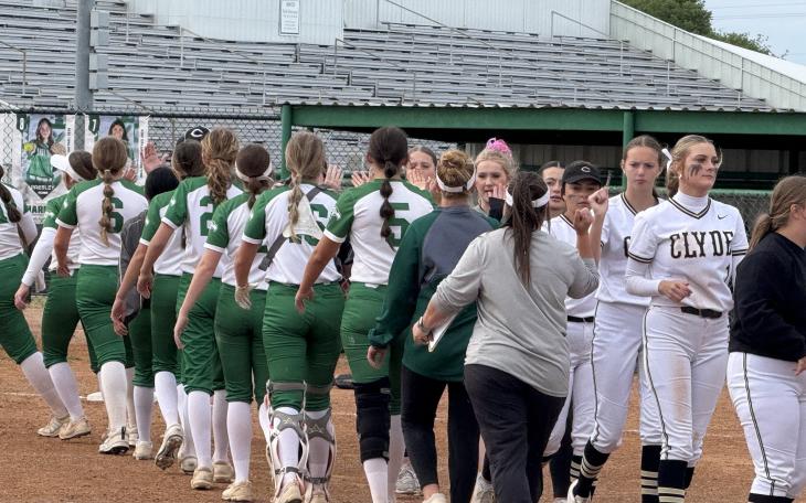 Wall Lady Hawks after the sweep over Clyde 2026