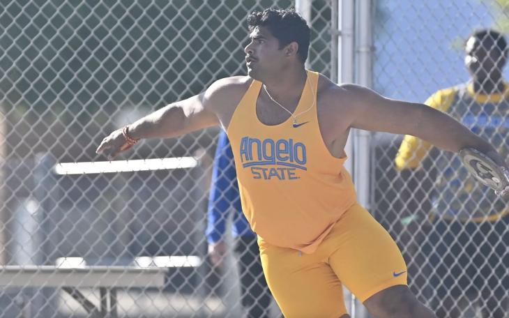 Angelo State's Vanam Sharma