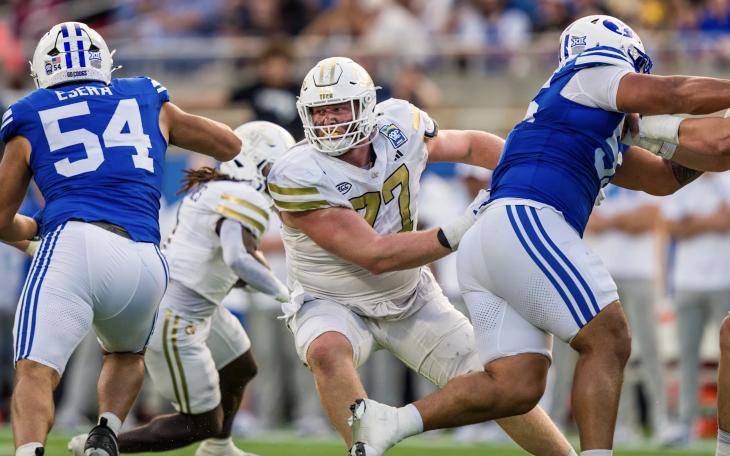 Houston Texans draft Georgia Tech G Keylan Rutledge