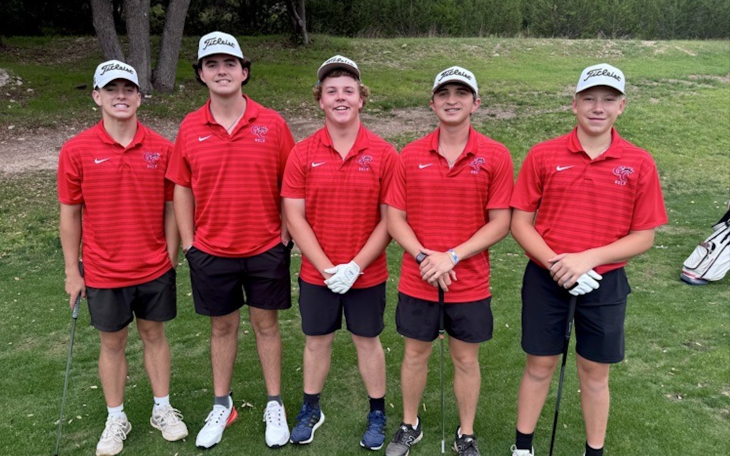 The Garden City Bearkats erased an eight-shot deficit to leapfrog from fourth place to a state championship Tuesday at the state golf tournament.