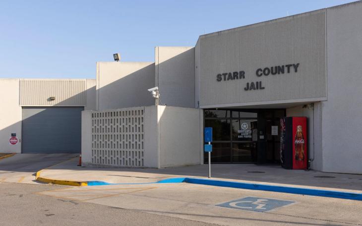 The Starr County Jail in Rio Grande City on April 9, 2022.