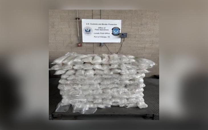 CBP officers seize more than $8.1 million in methamphetamine at Pharr International Bridge