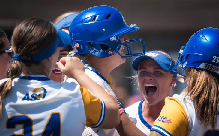 The Angelo State softball team advanced to the Lone Star Conference Tournament championship game after defeating UT Tyler 3-1 on Friday at Schaeffer Park in Canyon.