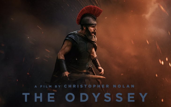 Matt Damon as Odysseus in Christopher Nolan's The Odyssey