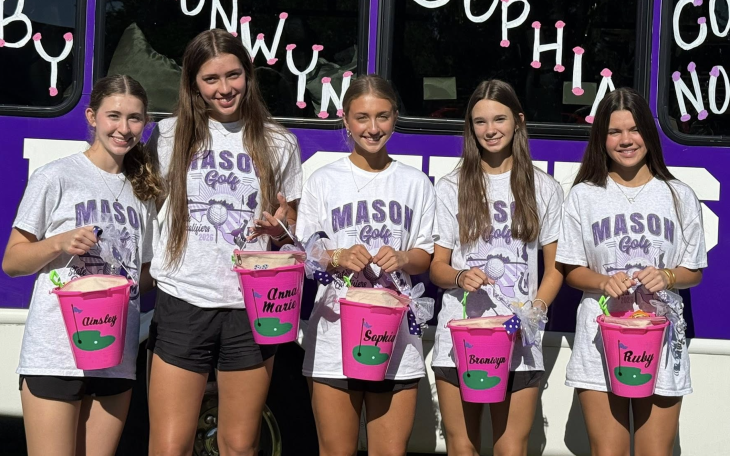 The Mason Cowgirls won their fifth straight state golf title Tuesday, May 5, 2026.