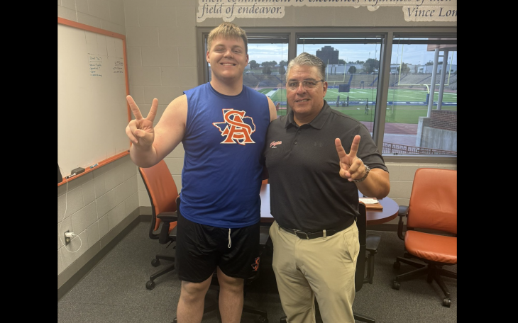 San Angelo Central offensive lineman Ethan Boyd announced his eighth NCAA Division I college offer Wednesday, this one from the University of Texas Rio Grande Valley.