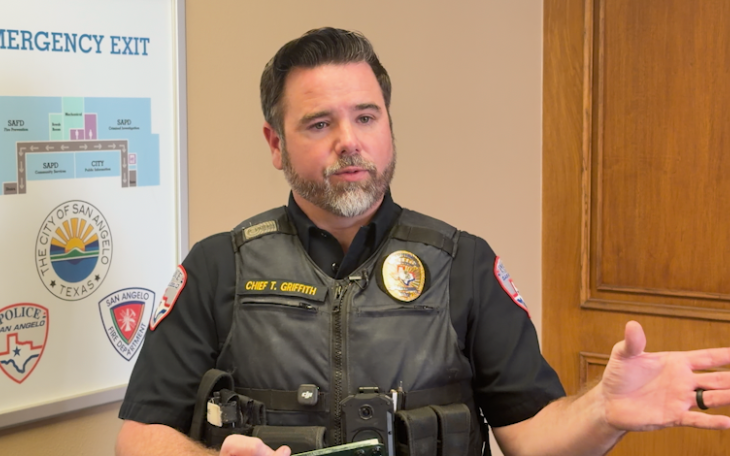 San Angelo Police Chief Travis Griffith