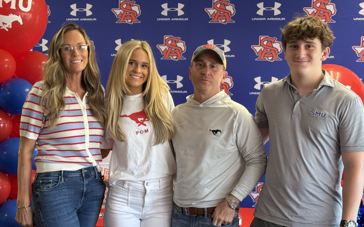 Central High School's Madelyn Haddad signs with SMU's Pom Squad