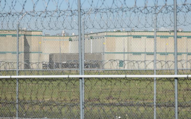 The Allan B. Polunsky Unit in West Livingston on Jan. 31, 2024. Men on death row in Texas are housed in the Polunsky Unit.