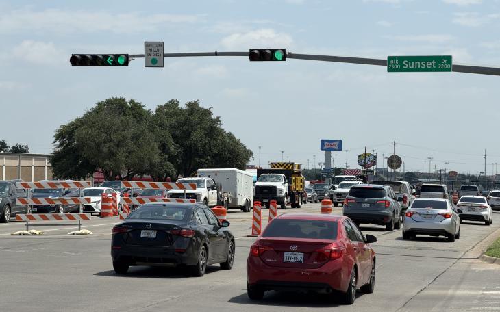 Knickerbocker Traffic Construction June 22, 2026.
