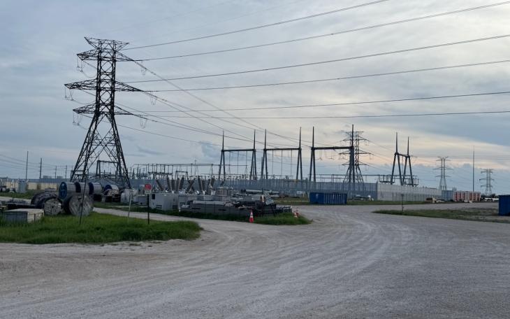 The Red Creek power substation is at the center of the data center infrastructure plan for two adjacent plays. It's located off City Farm Road just south of US 67 north.