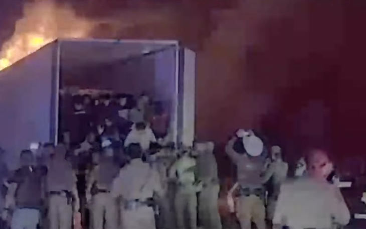 39 Suspected Illegal Immigrants Rescued From Burning Trailer After South Texas Pursuit