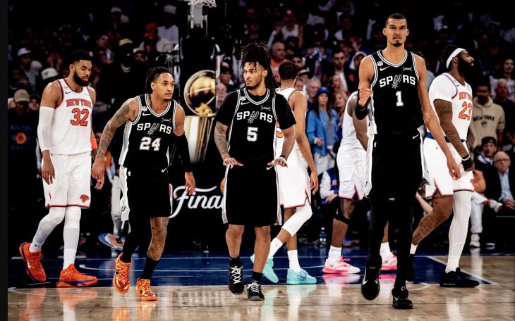 The San Antonio Spurs in the 2026 NBA Finals