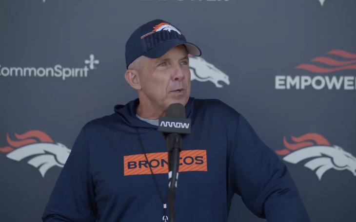 Denver Broncos Head Coach Sean Payton