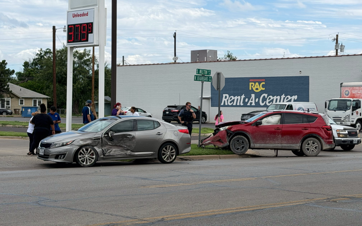 A crash at the intersection of Beauregard Avenue and Milton Street on Monday afternoon sent one person to the hospital.