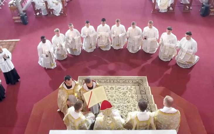 About the photo above: St. Thomas Aquinas Seminary Society of Saint Pius X Ordinations to the Diaconate and Priesthood on June 19, 2026. (Screenshot from Youtube https://www.youtube.com/live/PRspiFrAHqE)