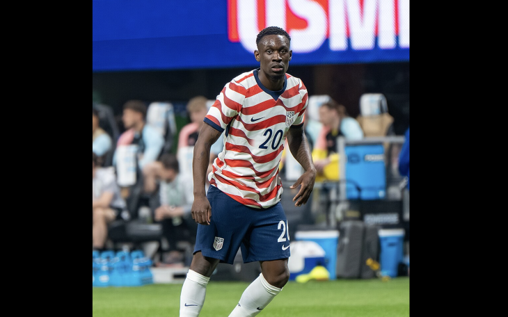 FIFA has suspended the automatic match ban stemming from U.S. striker Folarin Balogun's red card against Bosnia-Herzegovina, making him eligible to play in the United States' World Cup round-of-16 match against Belgium on Monday.