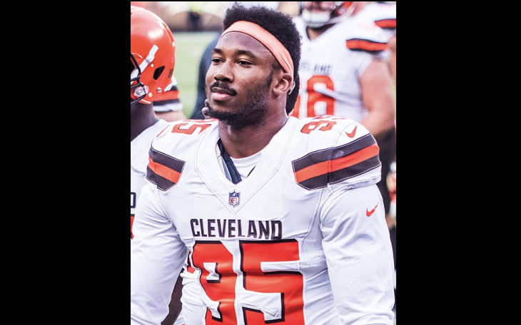 Former Cleveland Browns defensive lineman Myles Garrett