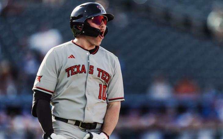 Texas Tech's, now Houston Astros', Logan Hughes