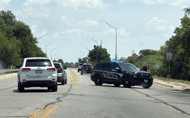 Fire at Lone Wolf Bridge in San Angelo