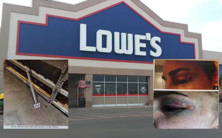 San Angelo woman seeks more than $1 million after falling beam causes partial blindness at Lowe’s