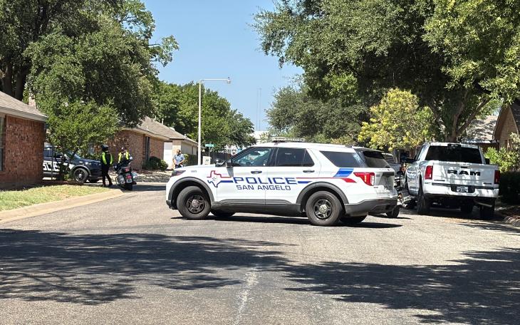 A man lost control of his motorcycle Thursday morning and crashed into a house in San Angelo.