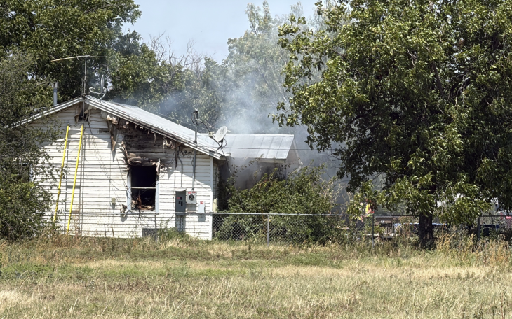 House Fire on Travis Street in San Angelo