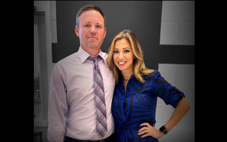 East Bernard head football coach Jeremy Jenkins and his wife, Brandy, were killed in a vehicle crash Saturday night.
