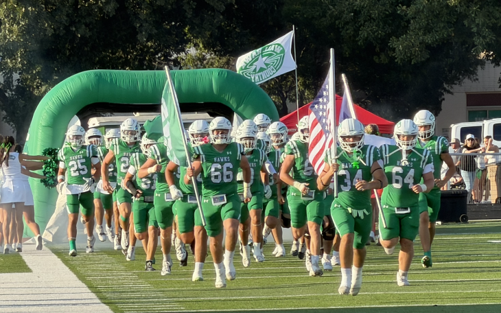 The Wall Hawks take the field against the Canyon West Plains Wolves.