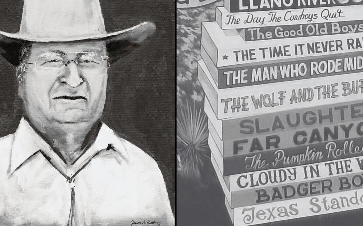 Elmer Kelton Exhibit items