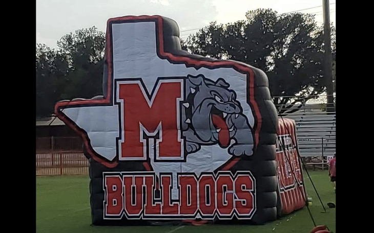 Miles Bulldogs football tunnel