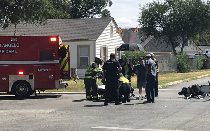 Crash at S. Taylor Street and Live Oak Street