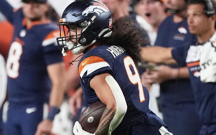 Denver Broncos in action against the Los Angeles Rams 2026