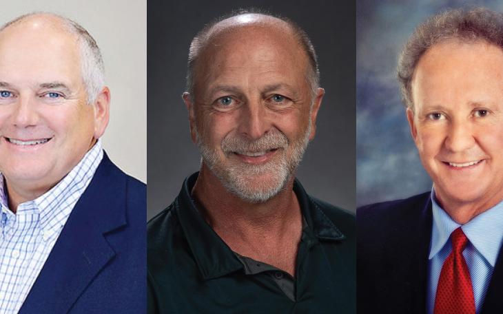(L-R) Troyce Wilcox, Phil Gandy, Walter Juliff
