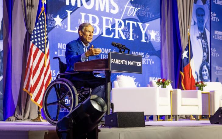 Governor Abbott Addresses Parental Rights, School Choice at Moms for Liberty Summit