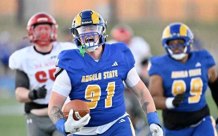 Angelo State Rams' Brody McGee