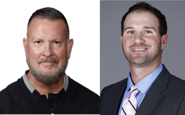 Ballinger's Bryan Gayoso (left) and Menard's Clay Holland