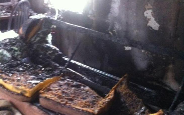 Aftermath of the fire(LIVE! Contributed photo)