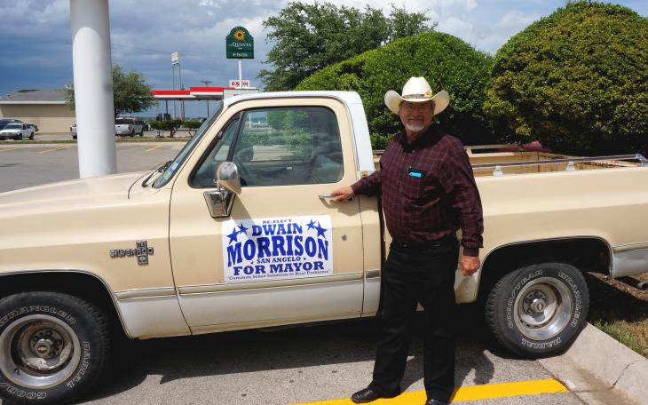 Mayor Dwain Morisson (LIVE! photo/ Amanda Henson)