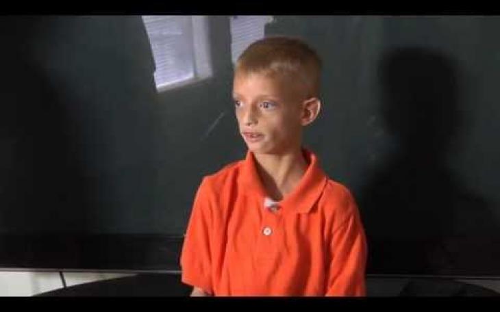 Trayten Stone a Children's Miracle Network Miracle Kid for 2013 (Photo courtesy of cmnsanangelo.org)