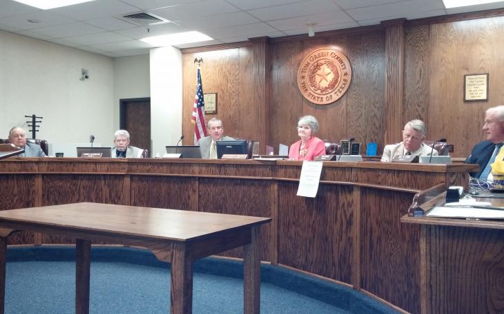 Tom Green County Commissioners&amp;#039; Court (LIVE! photo/Amanda Henson)